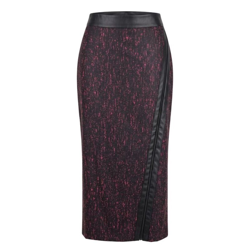 Trussardi Black Wool Women Women's Skirt